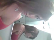 ngực khủng Latina Goes To Airplane Bathroom To Bate