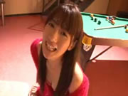 Người đẹp Nhật Bản chơi bida